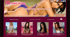 Desktop Screenshot of 702escorts.com